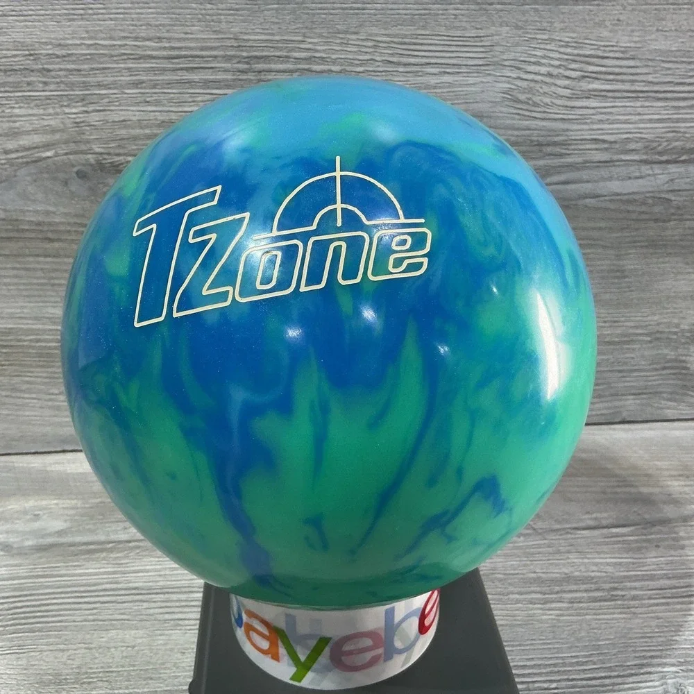 6 Pounds Lb Polyester Bowling Ball Brunswick T ZONE Teal Aqua BLUE NEW UNDRILLED